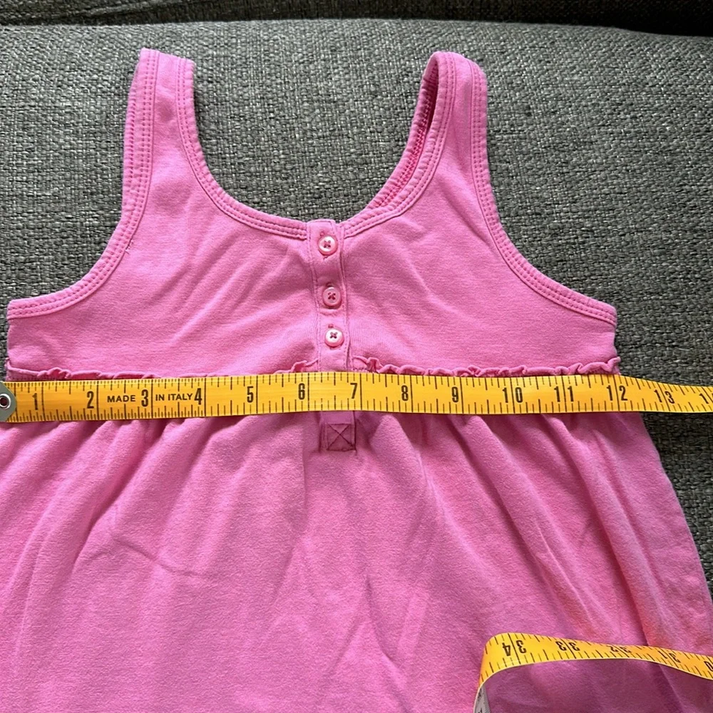 Gap Kids Girls Cotton Pink Tank Dress Size 8